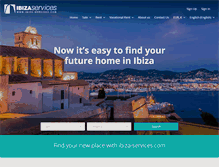 Tablet Screenshot of ibiza-services.com